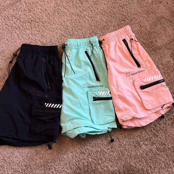 Other - Black Pike Mesh Cargo Shorts